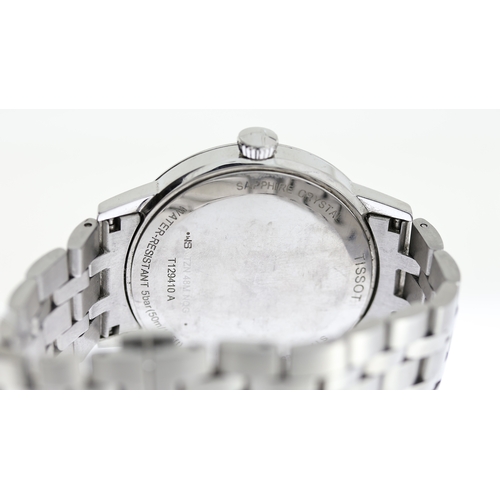 245 - TISSOT T-CLASSIC DREAM REF T129410A, approx 40mm white dial with Roman Numeral hour markers, date ap... 