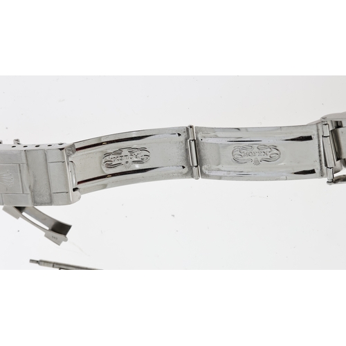 400 - ROLEX 93150 OYSTER BRACELET WITH SPARE END LINKS, Rolex oyster bracelet reference 93150, W11 clasp c... 