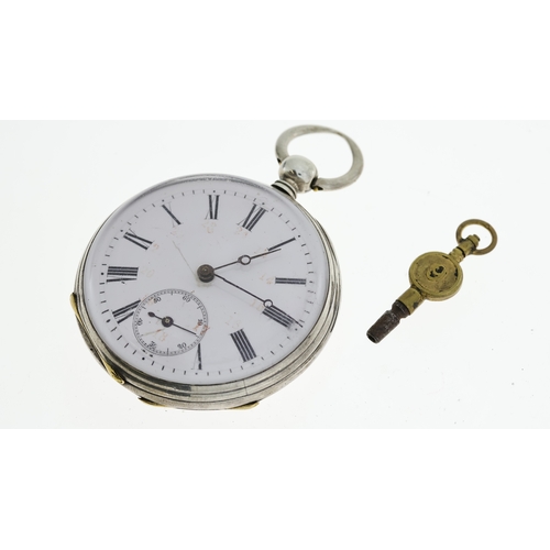 313 - VACHERON GENEVE SPIRAL BREGUET POCKET WATCH CIRCA 1800'S, approx 50mm dial, Roman Numeral hour marke... 