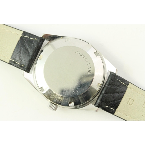 307 - VINTAGE OMEGA SEAMASTER AUTOMATIC CIRCA 1970's, circular silver dial with baton hour markers, date a... 