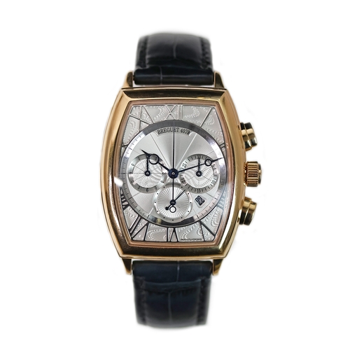 18CT BREGUET HERITAGE CHRONOGRAPH REFERENCE 5400 BOX AND PAPERS