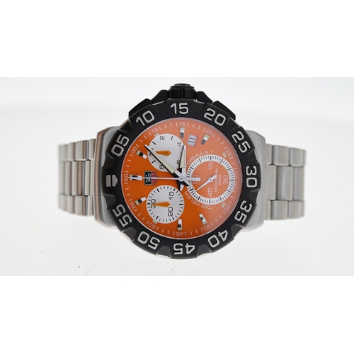 TAG HEUER CHRONOGRAPH REFERENCE CAH1113 WITH WARRANTY CARD AND