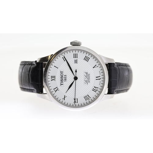 TISSOT LE LOCLE AUTOMATIC REFERENCE L164 264 1 white textured