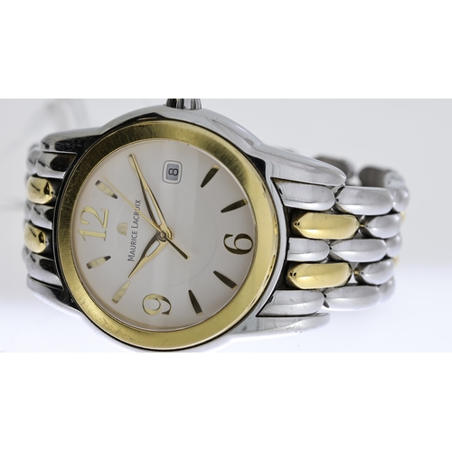 MAURICE LACROIX SPHERE REF SH1018 approx 40mm cream dial with