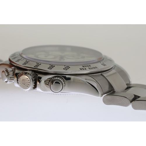 14 - RARE ROLEX DAYTONA 'PANNA LEMON' DIAL 116520 Y SERIAL CIRCA 2002, circular rare 'panna lemon' dial w... 
