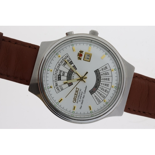 Ceas orient automatic 21 jewels sale new multi year calendar