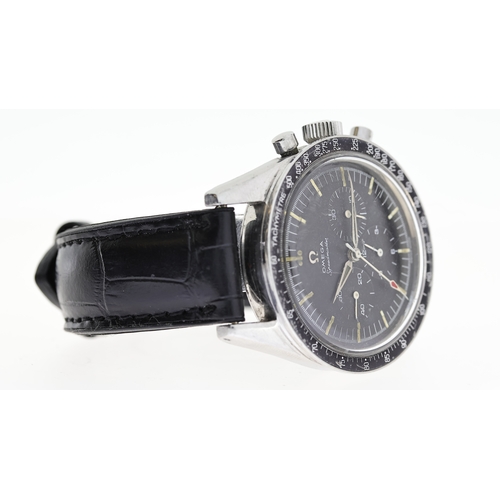 33 - VINTAGE OMEGA SPEEDMASTER REFERENCE 2998-61 WITH NAAFI EXTRACT 1962, circular black dial with baton ... 