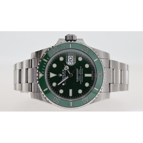 Hulk best sale reference rolex