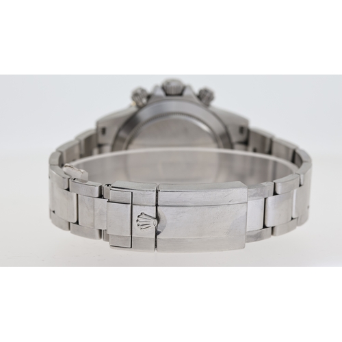 41 - ROLEX DAYTONA COSMOGRAPH REFERENCE 116520 CIRCA 2009, white dial with luminous hour markers, 40mm ca... 