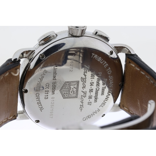 LIMITED EDITION TAG HEUER TARGA FLORIO JUAN MANUEL FANGIO EDITION