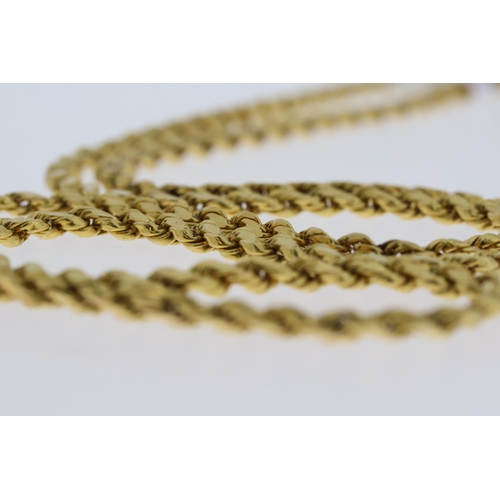 1005 - High Carat Chain, tested as 18ct+ believed to be 20-22ct, approx 27g gross