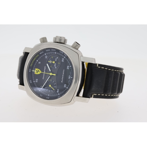 19 - PANERAI FERRARI SCUDERIA CHRONOGRAPH LIMITED EDITION REFERENCE FER00008 WITH BOX, With a bold 45mm s... 