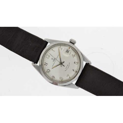 284 - VINTAGE TUDOR PRINCE OYSTERDATE REFERENCE 7966 CIRCA 1967, circular silver dial with arabic numeral ... 