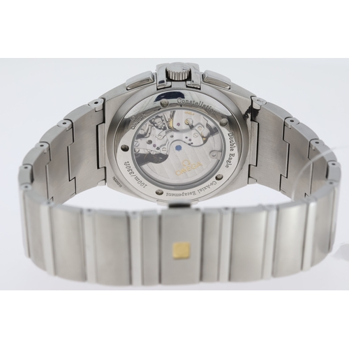 120 - OMEGA CONSTELLATION DOUBLE EAGLE CHRONOGRAPH AUTOMATIC CIRCA 2006, approx 44mm stainless steel case ... 