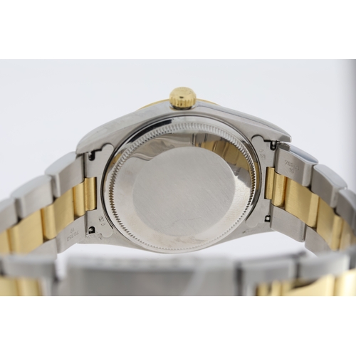 131 - ROLEX OYSTER PERPETUAL REFERENCE 14233 CIRCA 1994, circular champagne dial with baton hour markers, ... 