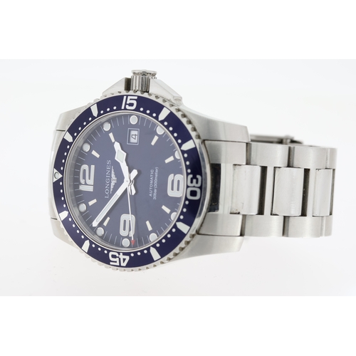 153 - LONGINES HYDRO CONQUEST AUTOMATIC WRISTWATCH REFERENCE L3.742.4, approx 41mm stainless steel case an... 