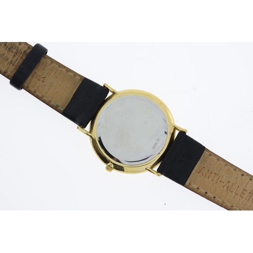 169 - ETERNA QUARTZ DRESS WATCH REFERENCE 0595.22, approx 34mm gold plated case, with snap on case back. W... 