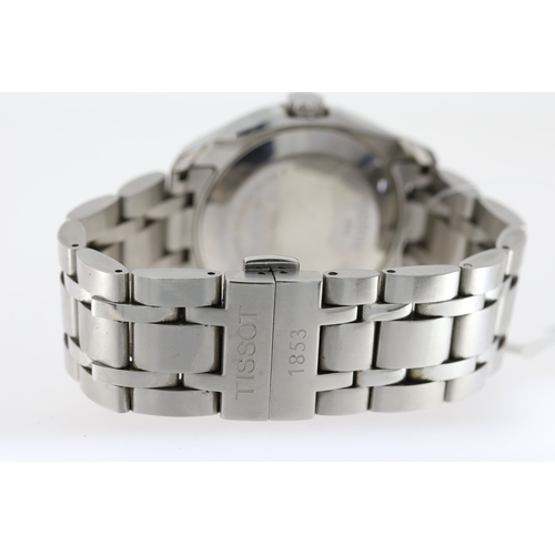 194 - TISSOT PR 50 QUARTZ WATCH REFERENCE T035410A, 41mm stainless steel case with snap on case back. A wh... 