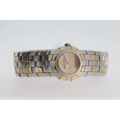 208 - LADIES MAURICE LACROIX WRISTWATCH REFERENCE 59852 WITH BOX, approx 24mm stainless steel case with a ... 