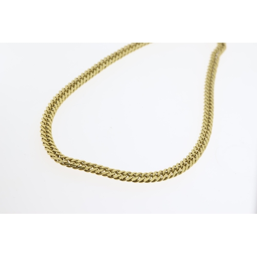 1115 - Hallmarked and stamped 375 a gold chain
weighing 47.5g, 50cm in length.