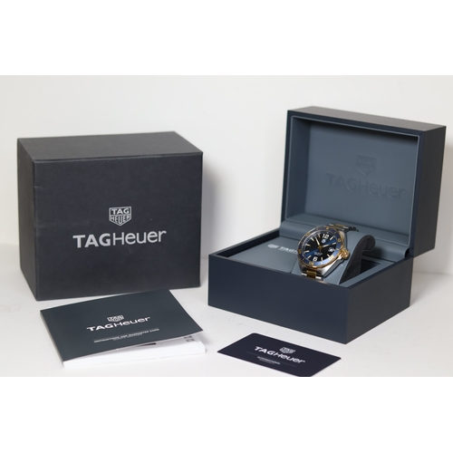 33 - TAG HEUER FORMULA 1 QUARTZ REFERENCE WAZ1120 W/BOX AND PAPERS 2021. Approx 41mm stainless steel case... 