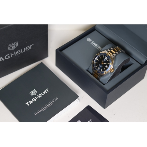 33 - TAG HEUER FORMULA 1 QUARTZ REFERENCE WAZ1120 W/BOX AND PAPERS 2021. Approx 41mm stainless steel case... 