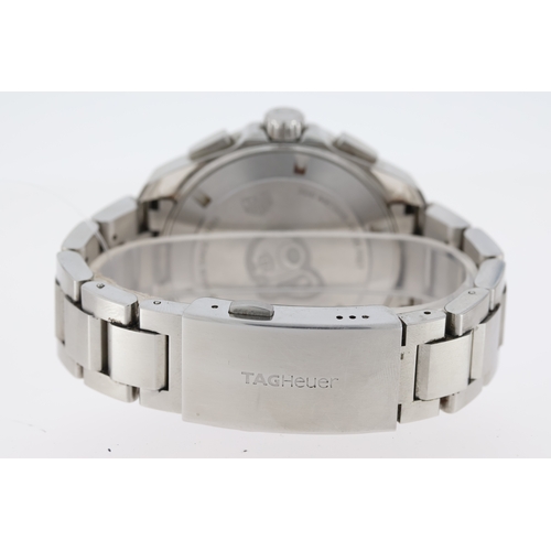 37 - TAG HEUER AQUARACER 300M CHRONOGRAPH QUARTZ WATCH REFERENCE CAY111B W/BOX, Approx 43mm stainless ste... 