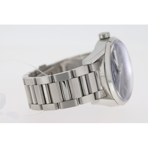 47 - TAG HEUER CARRERA CALIBRE 5 AUTOMATIC WATCH WITH BOX, 2022, Approx 41mm stainless steel case with a ... 