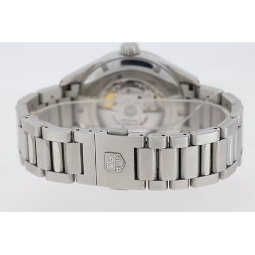 47 - TAG HEUER CARRERA CALIBRE 5 AUTOMATIC WATCH WITH BOX, 2022, Approx 41mm stainless steel case with a ... 