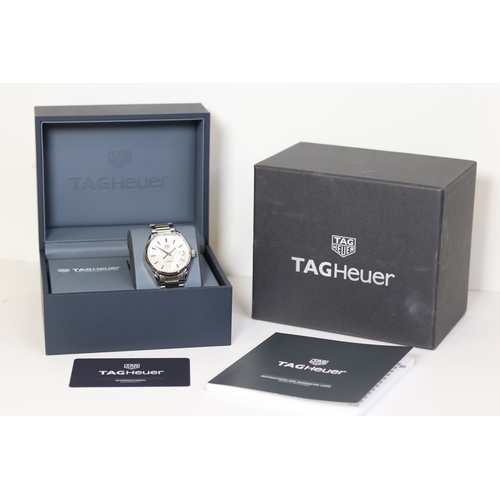 48 - TAG HEUER CARRERA, MOP, QUARTZ WATCH REFERENCE WBK1311, W/BOX AND PAPERS 2020. Approx 36mm stainless... 