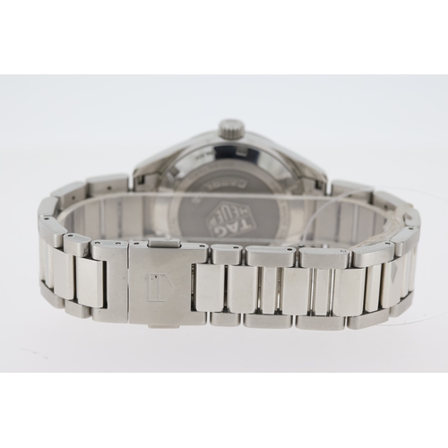 48 - TAG HEUER CARRERA, MOP, QUARTZ WATCH REFERENCE WBK1311, W/BOX AND PAPERS 2020. Approx 36mm stainless... 