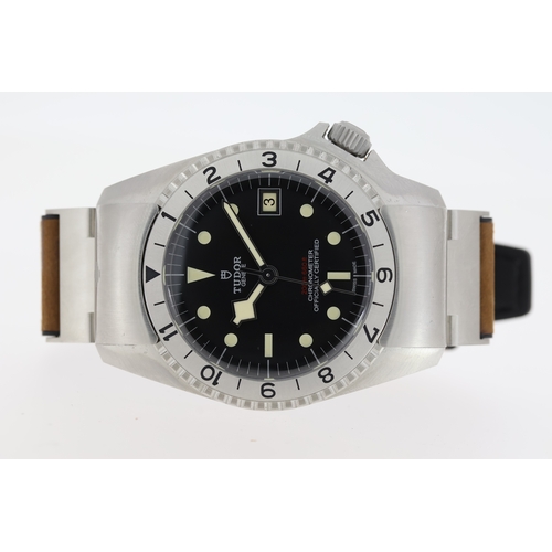 9 - TUDOR BLACK BAY P01 REFERENCE 70150 BOX AND PAPERS 2021, circular black dial with cream hour markers... 