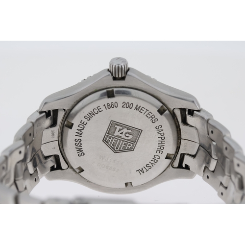 110 - TAG HEUER LINK 200M MOP QUARTZ WATCH REFERENCE WJ1114, Approx 39mm stainless steel case with a screw... 