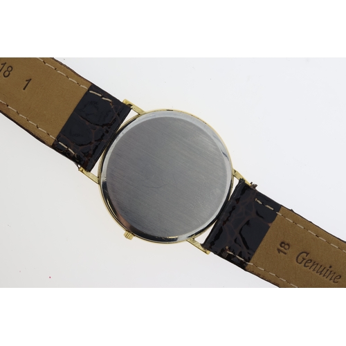 138 - OMEGA DE VILLE QUARTZ WATCH, circular champagne dial with dot quarter hour markers, approx 32mm gold... 