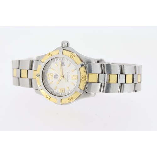 LADIES TAG HEUER AQUARACER QUARTZ WATCH REFERENCE WN1353 W BOX