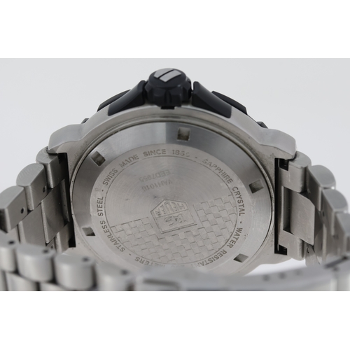 60 - TAG HEUER FORMULA 1 'BIG DATE' QUARTZ WATCH, REFERENCE WAH1010. Approx 44mm stainless steel case wit... 