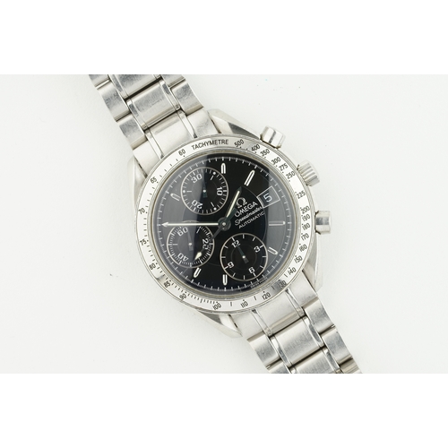 151 - OMEGA SPEEDMASTER DATE AUTOMATIC CHRONOGRAPH REF. 3513.50.00, circular black dial with stick hour ma... 