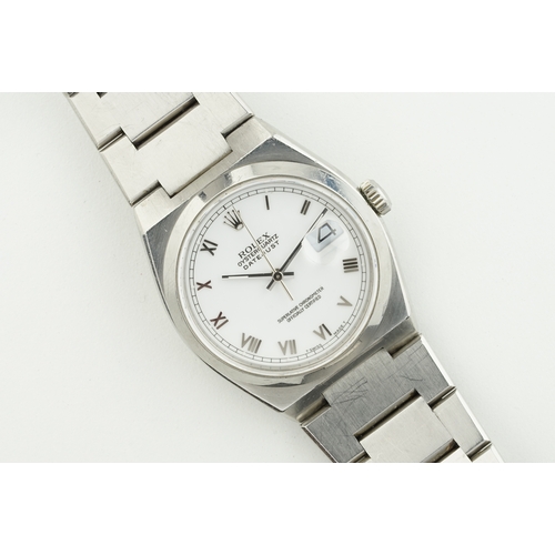 167 - ROLEX OYSTERQUARTZ DATEJUST ROMAN NUMERAL 'SCOC' DIAL W/ BOX BOOKLETS & SWING TAGS REF. 17000 CIRCA ... 