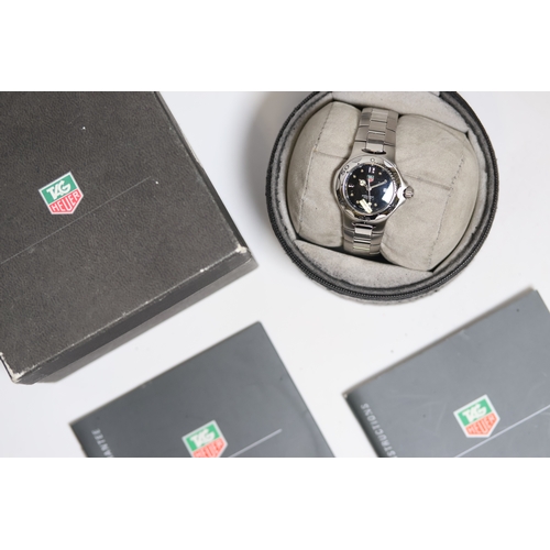 43 - LADIES TAG HEUER KIRIUM QUARTZ WATCH REFERENCE WL1312 WBOX, Approx 28mm stainless steel case with a ... 