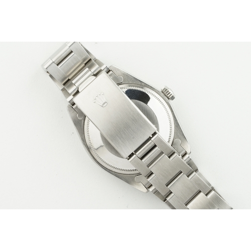 214 - ROLEX OYSTER PERPETUAL DATE SIGMA DIAL REF. 1500, circular tobacco grey sigma dial with hour markers... 