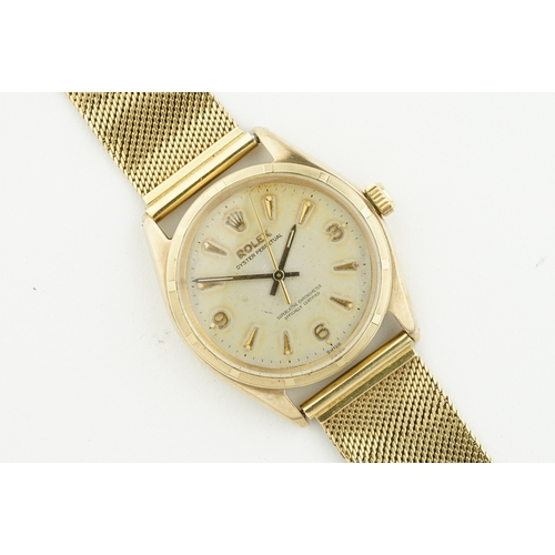 ROLEX OYSTER PERPETUAL 9CT GOLD 'SOCC' EXPLORER DIAL