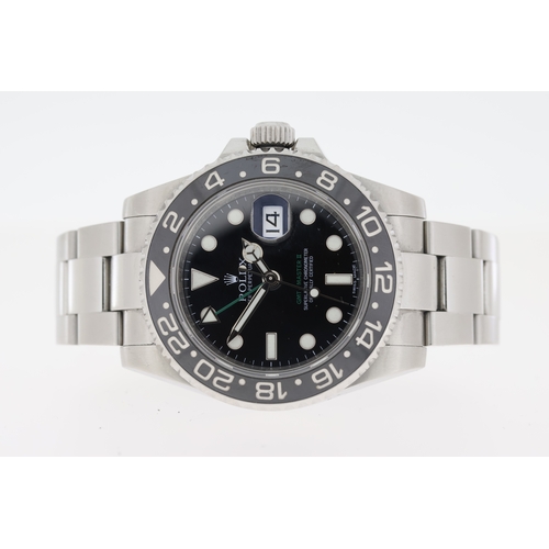 18 - Brand: Rolex
 Model Name: GMT Master II 
 Reference: 116710LN
 Movement: Automatic
 Box: Yes
 Papers... 