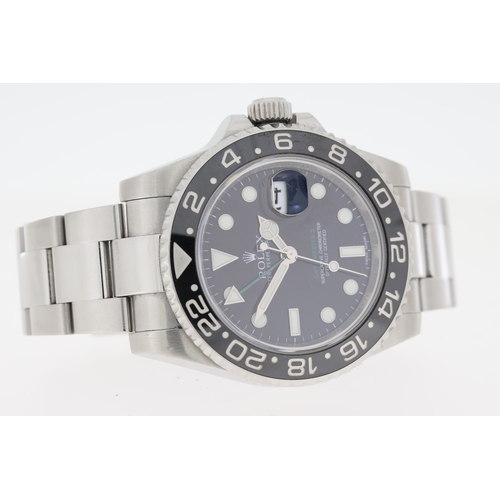 18 - Brand: Rolex
 Model Name: GMT Master II 
 Reference: 116710LN
 Movement: Automatic
 Box: Yes
 Papers... 