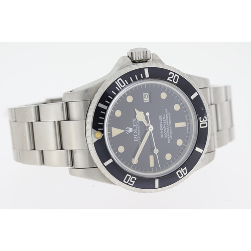 20 - Brand: Rolex 
 Model Name: Sea Dweller Triple 6
 Reference: 16660 'Triple 6'
 Complication: Date
 Mo... 