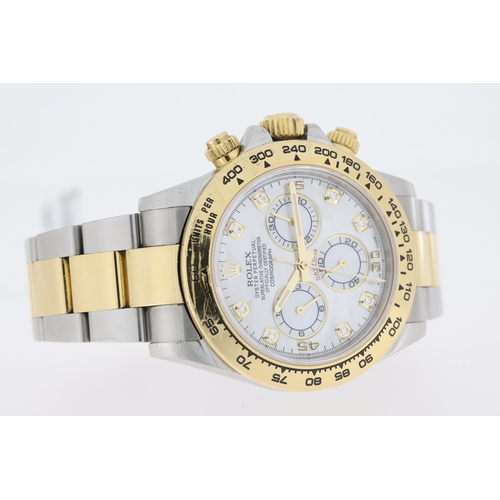 27 - Brand: Rolex
 Model Name: Daytona
 Reference: 116503
 Year: Random Serial
 Dial features: Mother of ... 