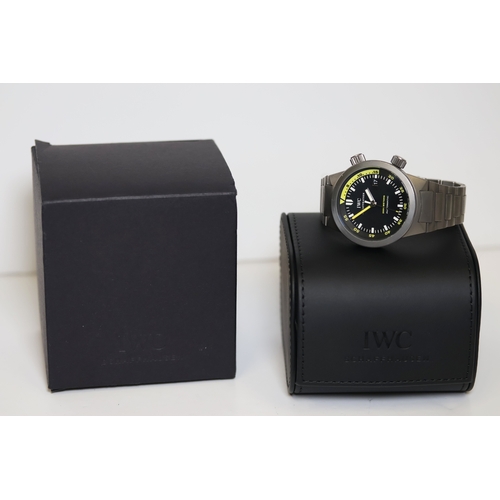 58 - Brand: IWC
 Model Name: Aquatimer Titanium
 Reference: IW353803
 Complication: Date
 Movement: Autom... 