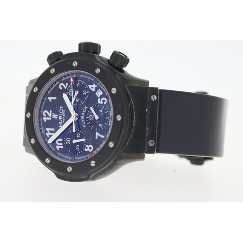 97 - Brand: Hublot
Model Name: Super B Black Magic Flyback Chronograph
Reference: B 1926.12
Complication:... 