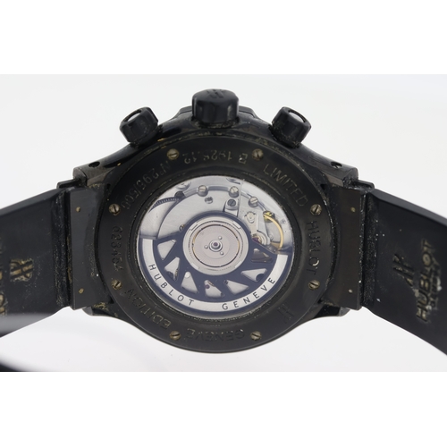 97 - Brand: Hublot
Model Name: Super B Black Magic Flyback Chronograph
Reference: B 1926.12
Complication:... 