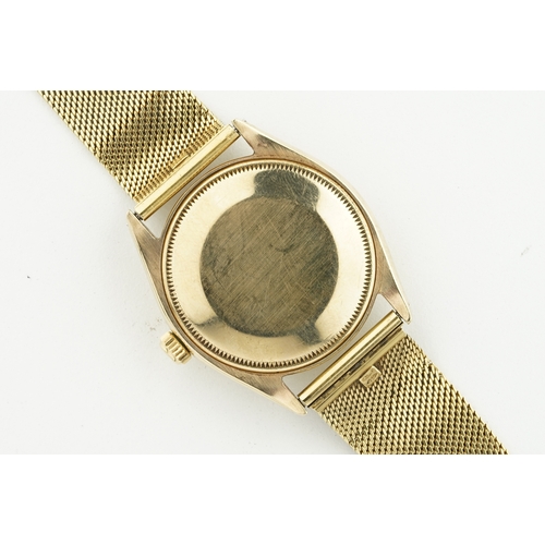 48 - ROLEX OYSTER PERPETUAL 9CT GOLD 'SOCC' EXPLORER DIAL REF. 1003 CIRCA 1960, cirular patina dial with ... 