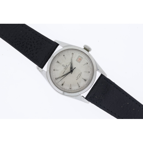 42 - VINTAGE TUDOR PRINCE OYSTERDATE 34 ROULETTE DATE REFERENCE 7914, circular grey/silver dial with dagg... 